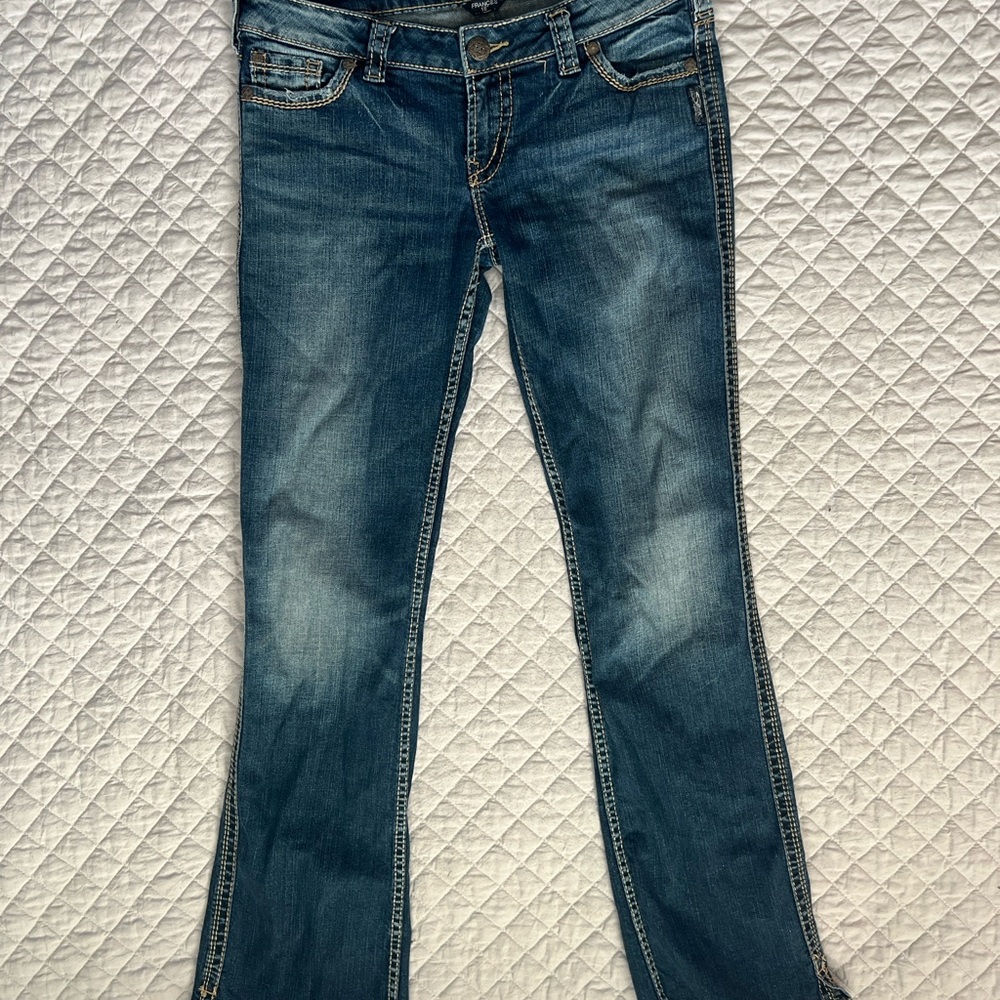 Silver Jeans Women's Boot Cut in Deep Blue